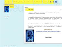 Tablet Screenshot of neurofilosofia.com